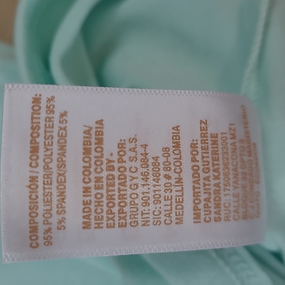 Talulah Menta Claro Pajama Set Capri Size M - Picture 6 of 10